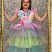 Рокля Еднорог , снимка 1 - Детски рокли и поли - 40308880