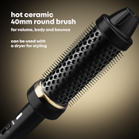 Revamp Progloss гореща четка за коса за увеличаване на обема, ергономичен дизайн, йонна технология, снимка 4 - Други - 44866397
