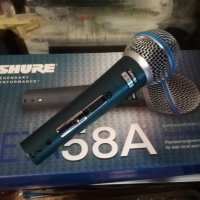 shure beta 58s-profi microphone-внос швеицария, снимка 1 - Микрофони - 29008386