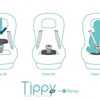Смарт подложка за бебешко столче TIPPY PAD, снимка 10 - Столчета за кола и колело - 37777946