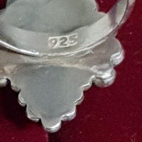 Стари, съветски пръстени и обеци., снимка 4 - Пръстени - 43528412