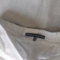 Бял панталон лен / памук Bileyana Barzakova, снимка 4 - Панталони - 37145568
