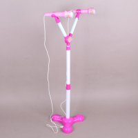 ✨Детски микрофони на стойка - 2 цвята (син/розов) , снимка 5 - Музикални играчки - 38252959