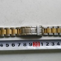Метален браслет ROLEX, снимка 1 - Каишки за часовници - 32783102