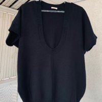 CACHAREL Франция блуза/елек вълна кашмир, снимка 2 - Елеци - 43830684