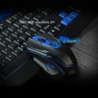 Геймърска безжична клавиатура и мишка HK8100, снимка 2 - Клавиатури и мишки - 32383809