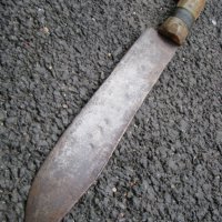 Стар овчарски нож с кания, снимка 4 - Антикварни и старинни предмети - 28429345