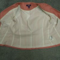 MEXX розово сако от лен, снимка 3 - Сака - 26707536