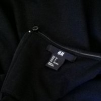 Къса плътна черна рокля H&M ПРОМОЦИЯ👗🍀XS,S (34-36)👗🍀 арт.097, снимка 5 - Рокли - 27556109