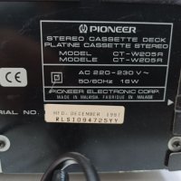 Дек Pioneer CT-W205R -1, снимка 6 - Декове - 33223015