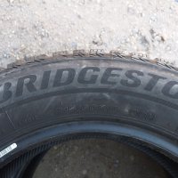 2 бр BRIDGSTONE 215/60R16' M+S ДОТ2517 и 5.4мм мек грайфер, снимка 4 - Гуми и джанти - 36579457