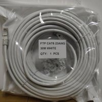 ikbc Ethernet кабел 30m, FTP Cat 6, 23AWG RJ45 (30 щипки), снимка 7 - Кабели и адаптери - 44050689