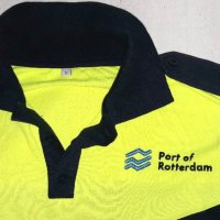 Риза с дълъг ръкав на пристанищен докер Ротердам, Холандия, снимка 2 - Ризи - 43147623