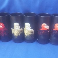 Стъклени чаши „Междузвездни войни” - 6 бр, снимка 1 - Колекции - 37737896