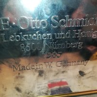 E.OTTO SCHMIDT 1985-MADE IN WEST GERMANY-МЕТАЛНА КУТИЯ 1112231041M, снимка 15 - Антикварни и старинни предмети - 43360350