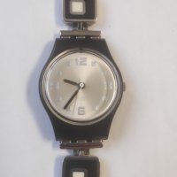 Дамски часовник Swatch - Chessboard LB160G / Made in Switzerland. С нова батерия., снимка 1 - Друга електроника - 40019797