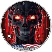 Al Terminator 1$ USA 2023, снимка 2 - Нумизматика и бонистика - 43392169