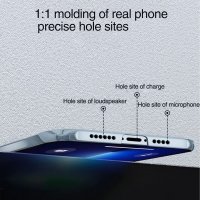 Нов прозрачен силиконов защитен калъф кейс за iPhone 13 Pro max 6.7 инча Айфон, снимка 7 - Калъфи, кейсове - 35602548