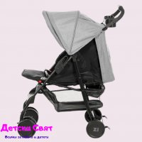 Лятна детска количка ZIZITO Adel, сива, снимка 3 - Детски колички - 37012844