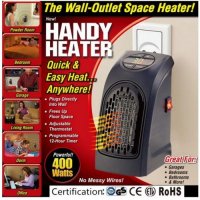 Портативна печка Handy Heater, 400w, с таймер, снимка 4 - Отоплителни печки - 39440222