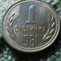 1 стотинка 1981 г., снимка 3 - Нумизматика и бонистика - 43102610