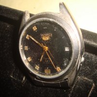 SEIKO 5 CRYSTAL 25 JEWELS МАРКОВ ЯПОНСКИ МЕХАНИЧЕН ЧАСОВНИК СЕЙКО 5 -   20631, снимка 2 - Мъжки - 32890336