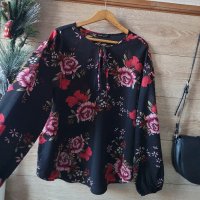 Блуза на цветя , снимка 4 - Блузи с дълъг ръкав и пуловери - 43376715
