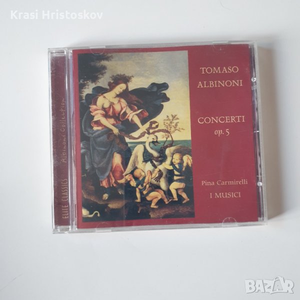 Tomaso Albinoni Concerti op.5 cd, снимка 1