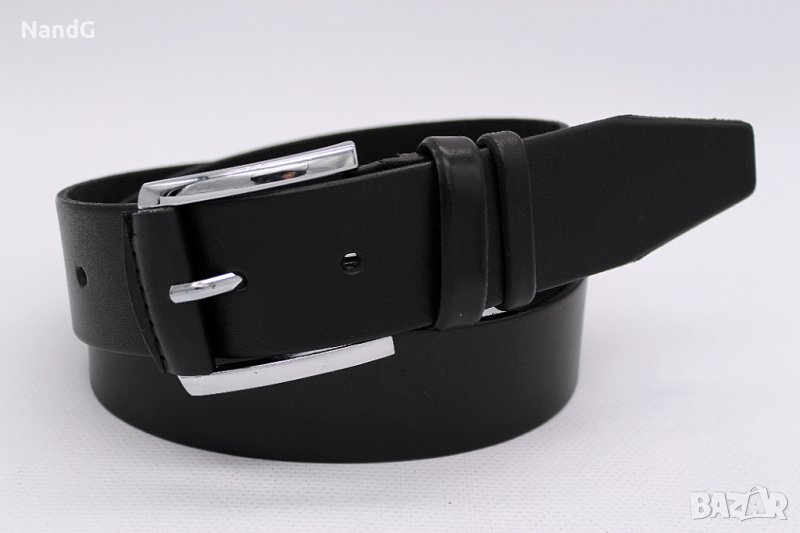 Класически кожен колан от естествена кожа, снимка 1
