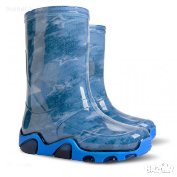 Детски гумени ботуши DEMAR стормер джинс 20/27, снимка 1