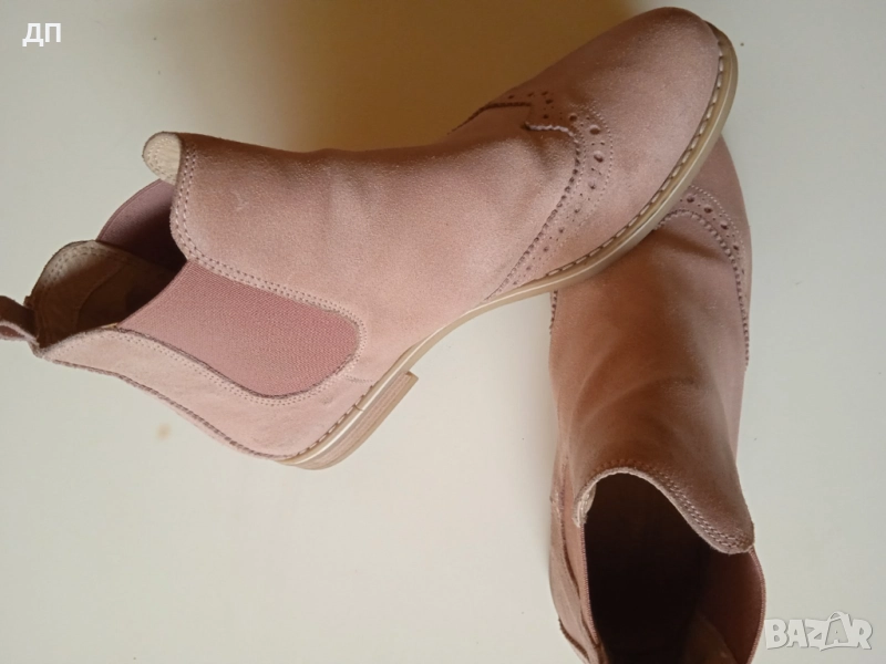 Естествен Велур Боти, снимка 1