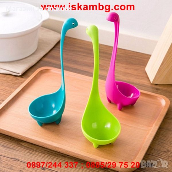 Забавен черпак във формата на чудовището от Лох Нес - Nessie, снимка 1