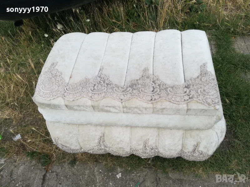 БЯЛА ТАБУРЕТКА 1706251207, снимка 1