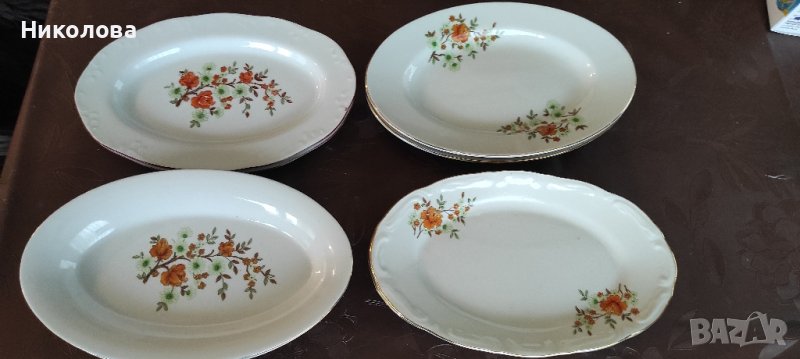 Малки порцеланови елипси , снимка 1