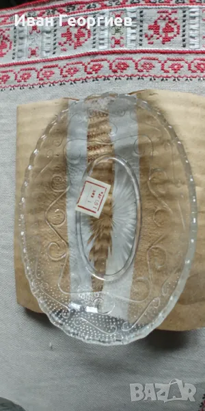 Стъклени чинийки, снимка 1