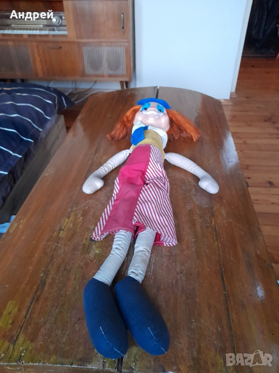 Стара кукла,клоун #29, снимка 1