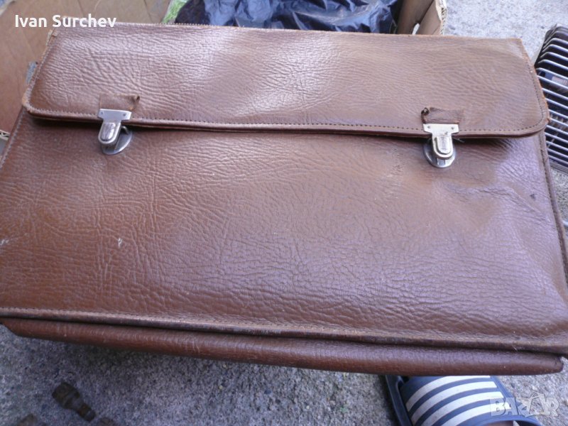 КОЖЕНА  4ИНОВНИ4ЕСКА 4АНТА АНТИКВАРНА, снимка 1