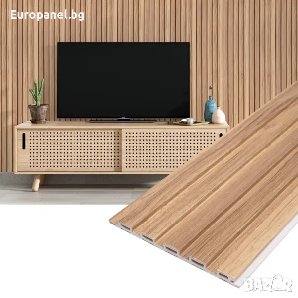 Магазин » Декоративен PVC Панел – Дуси – 15 х 1 х 266 см, снимка 1