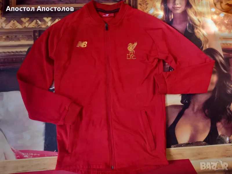 футболна горница new balance liverpool tracksuit, снимка 1