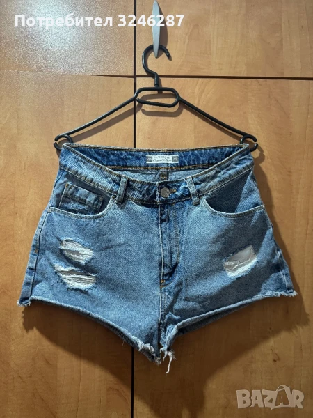 Дънкови къси панталонки, снимка 1