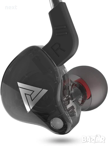Слушалки QKZ AK6 / QKZ DMX BLACK нови, снимка 1