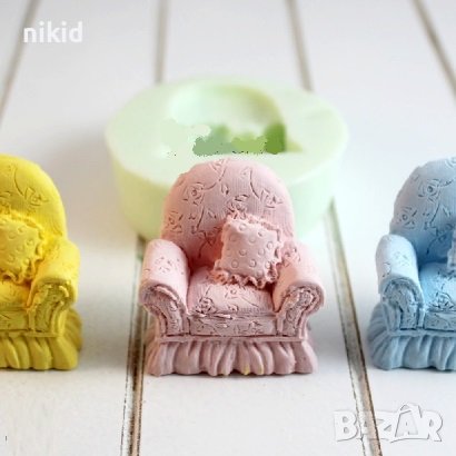 3d Фотьойл Фотьоил силиконов молд форма калъп фондан гипс, снимка 1