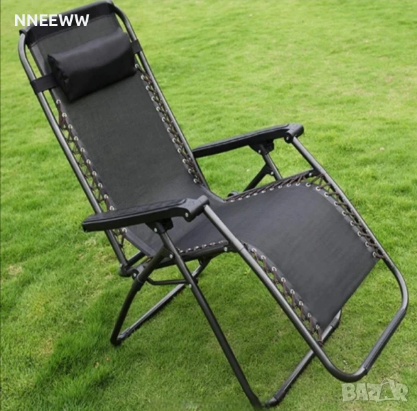 Сгъваем стол, шезлонг за градина,къмпинг и други, снимка 1