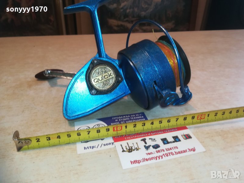 dam west germany-ретро макара, снимка 1