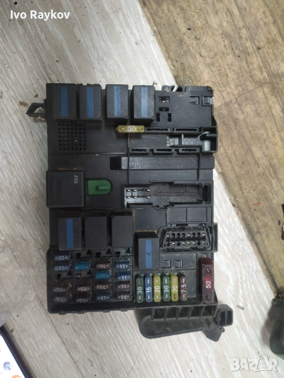 Контролен Модул (Бушонно Табло BSI / BSM ) за Smart Fortwo , 0001683V001, снимка 1