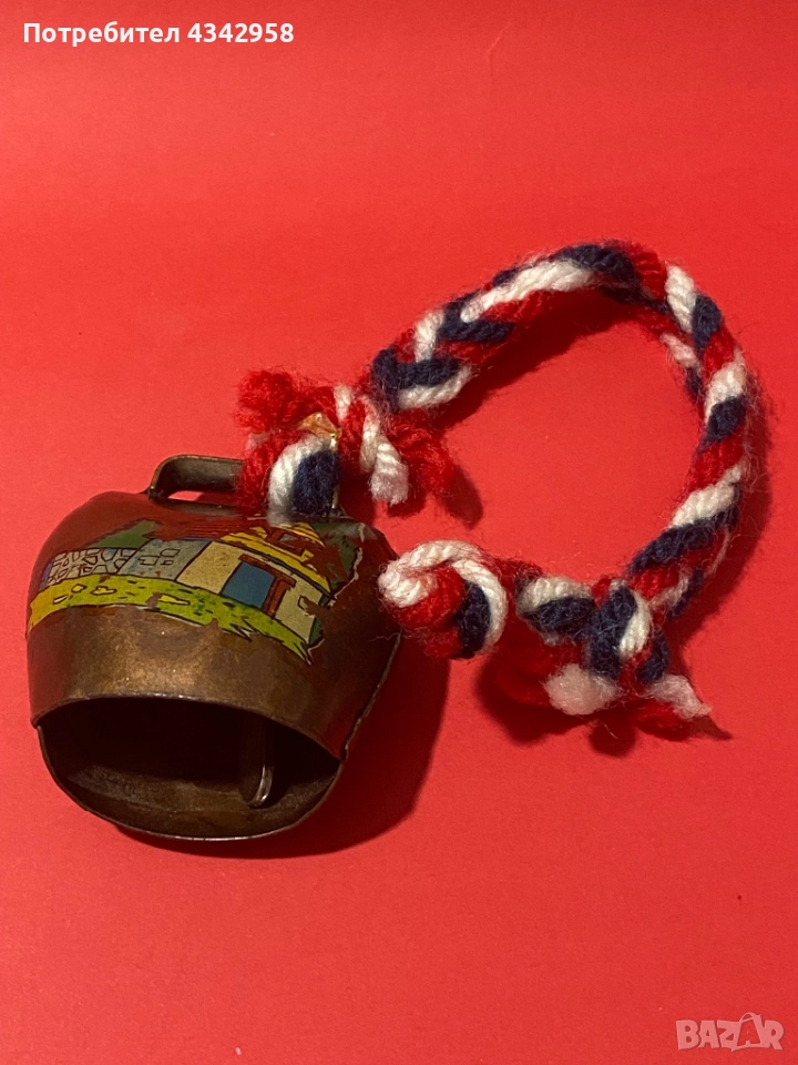 Vintage. Звънец камбана.Месинг.Германия., снимка 1