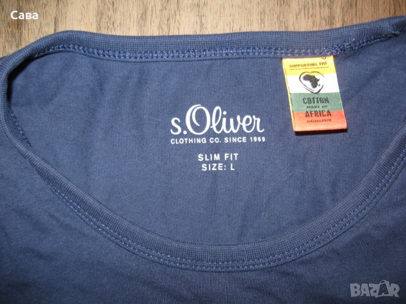 Тениска S.OLIVER   мъжка,М, снимка 1