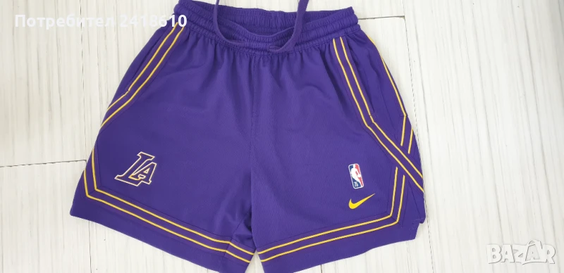 Nike NBA Dri - Fit Los Angeles Lakers Short Mens Size S НОВО! ОРИГИНАЛ! Мъжки Къси Панталони!, снимка 1