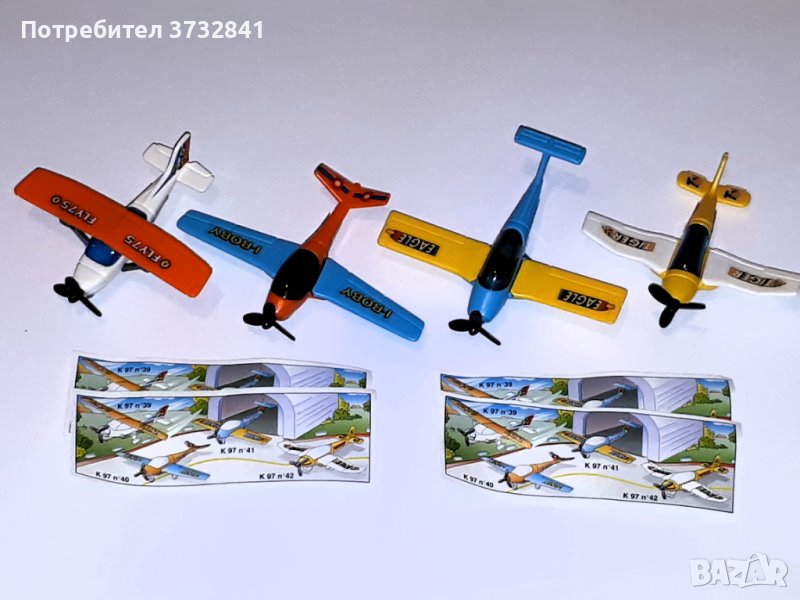 Киндер играчки пълна серия самолети 1996 Kinder, снимка 1