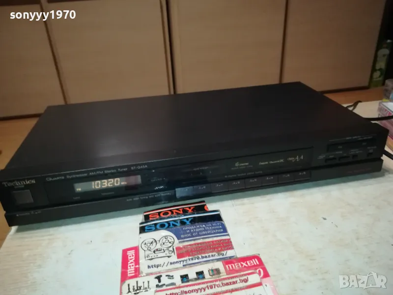 TECHNICS ST-G45A STEREO TUNER-MADE IN JAPAN-ВНОС SWISS 2505250656LCHERY, снимка 1